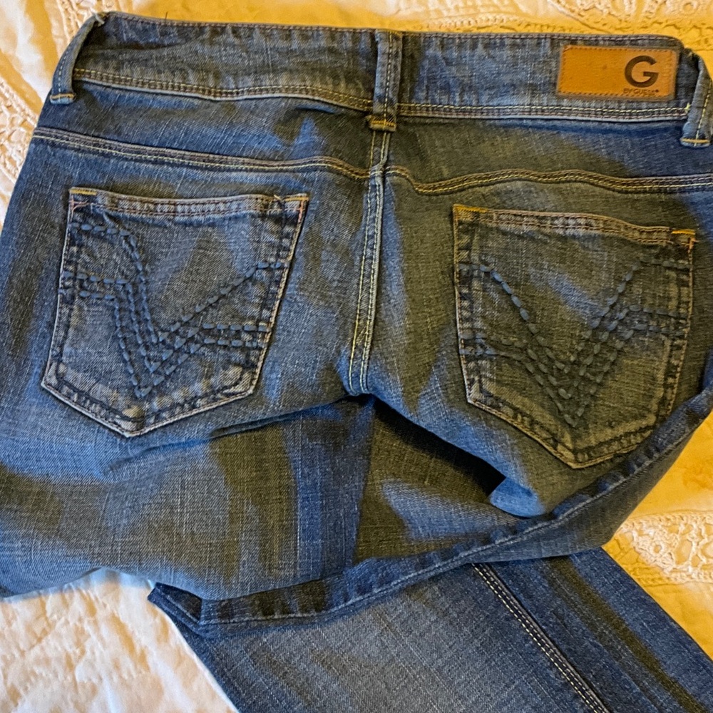 G by Guess Women's Classic Blue Boot Cut Jeans